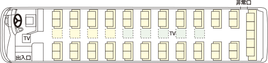 車内イメージ図
